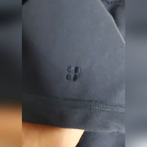 Sweaty Betty Navy Blue Revive Cotton Tshirt Women's Dress Size 4-6 - Picture 4 of 16